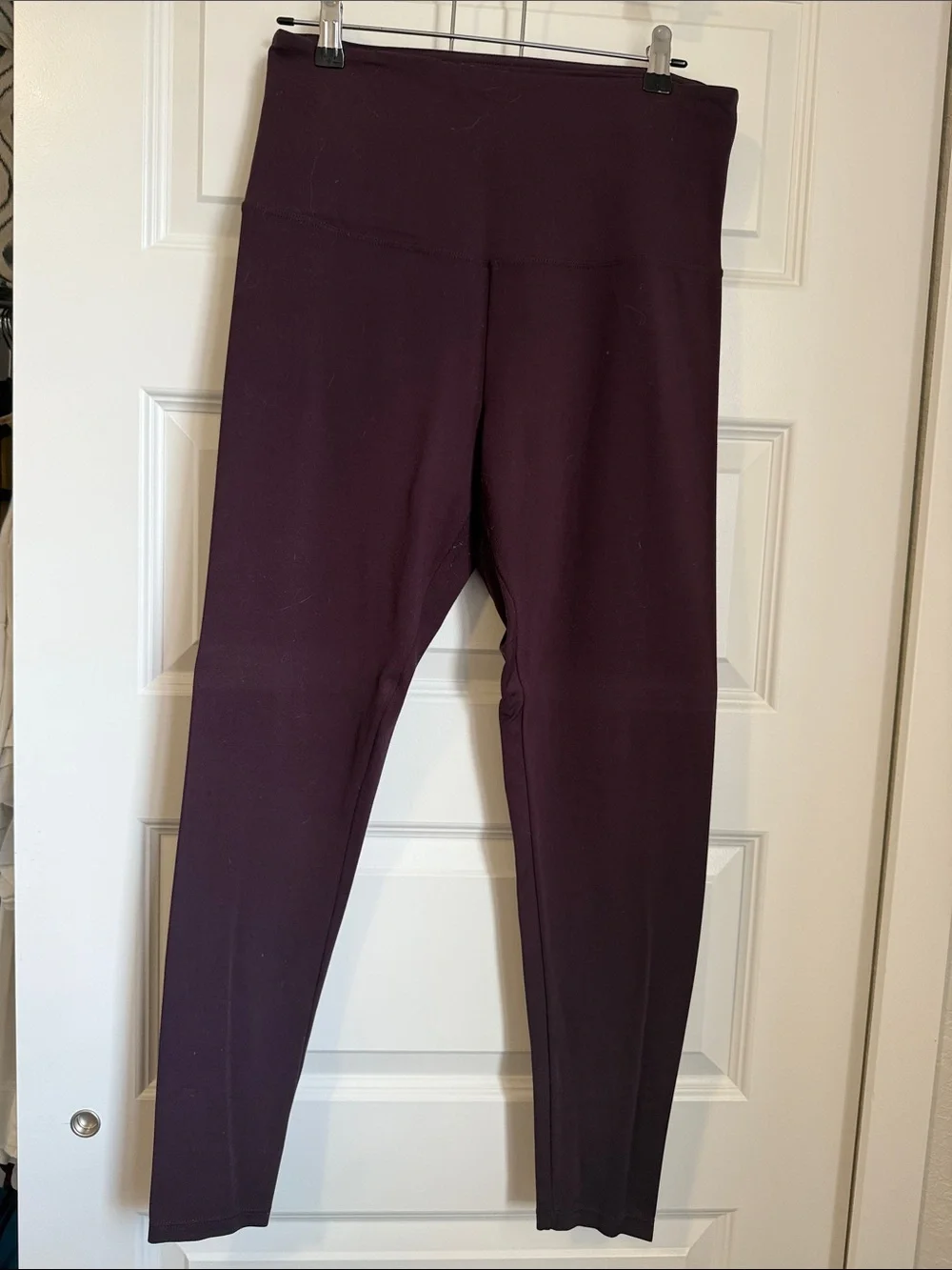 Tuff Athletics Plum High-Waist Leggings - Picture 1 of 5